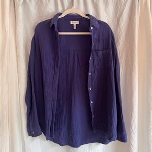 Jessica Simpson 100% cotton long sleeve button down